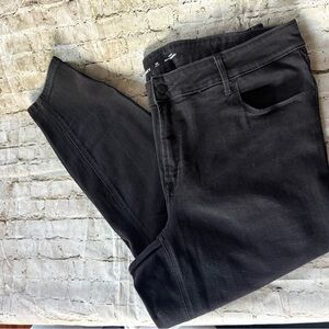 Old Navy Women’s Black High Rise Super Skinny Jeans Size 20 Short